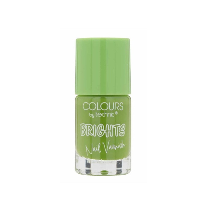 Technic Colours Brights Nail Polish Bright Green