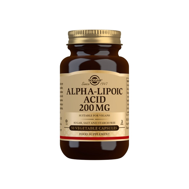 Alpha-Lipoic Acid 200mg 50 capsules