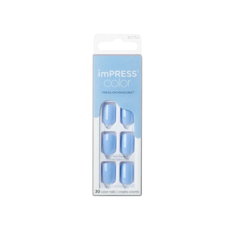 Kiss Impress Color 30 Nails Baby Why So Blue 015 83754