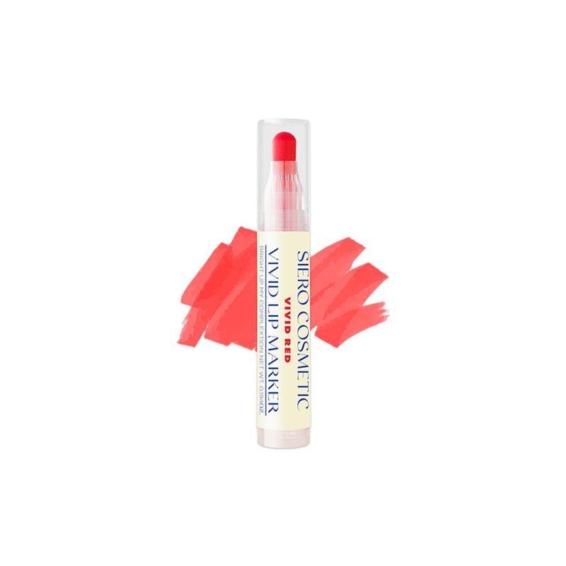 SIERO Vivid Lip Marker 5.5g #01 VIVID RED