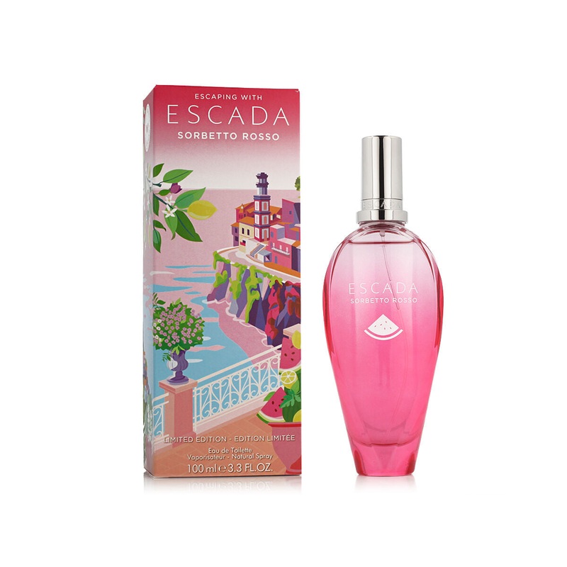 Women’s Perfume Escada Escaping with Escada Sorbetto Rosso EDT 100 ml