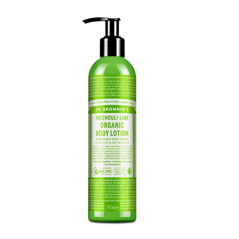 Body Lotion Dr Bronner’s Patchouli Lime 240 ml