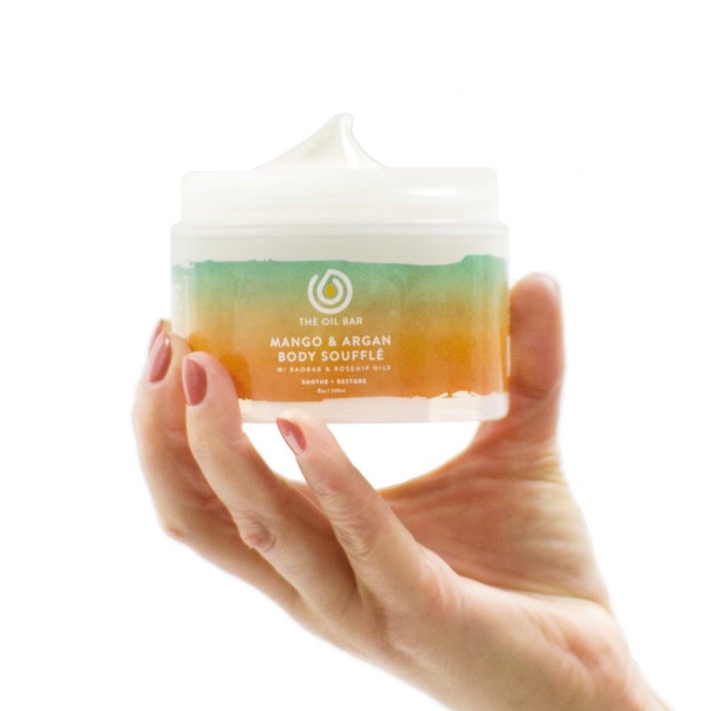 African Gold Mango & Argan Body Souffle 8oz