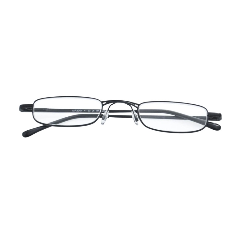 Slim Reading Glasses Black +2.50