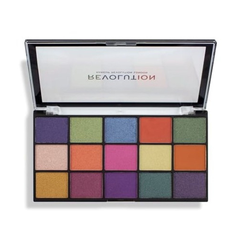TESTER Revolution Reloaded Eyeshadow Palette Passion For Colour