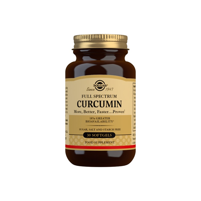 Full Spectrum Curcumin 185x 30 capsules