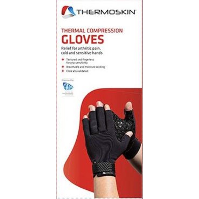 Thermal Compression Gloves XL XL Black