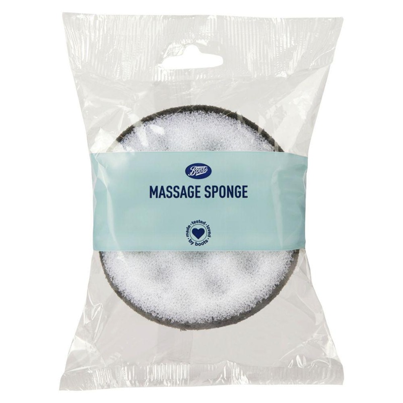 Massage Sponge Charcoal