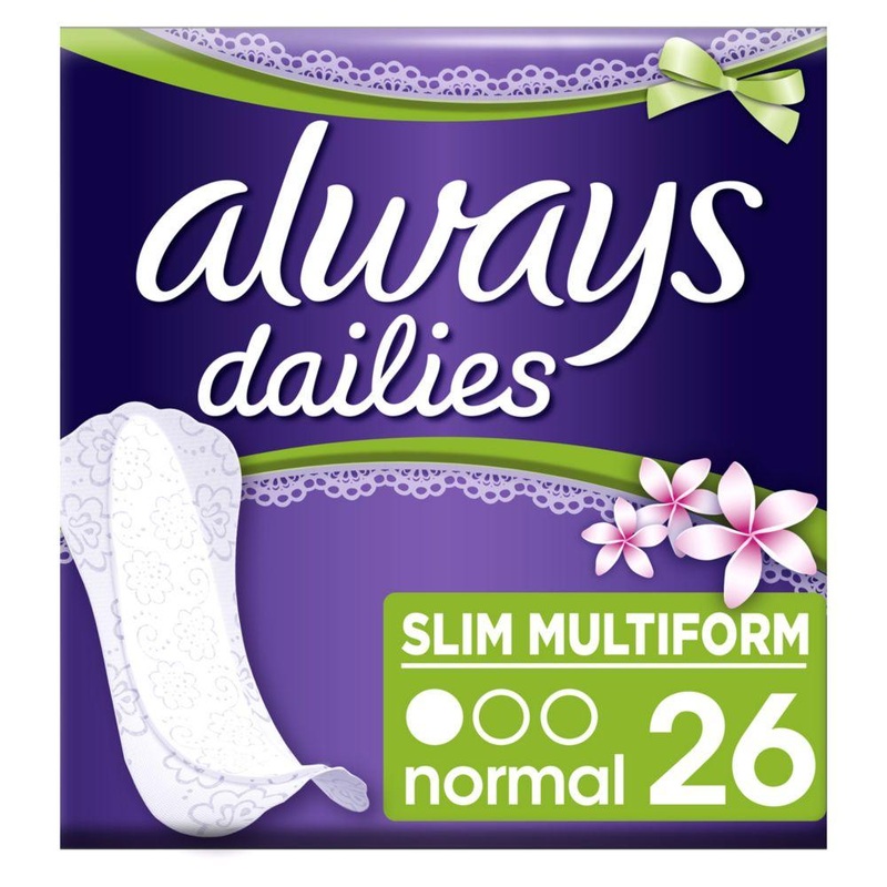 Dailies Flexistyle Slim Panty Liners Fresh X 26