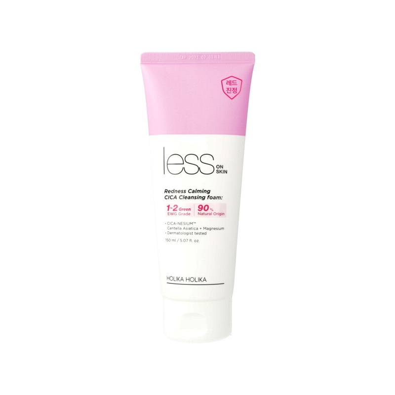 Holika Holika Less on Skin Redness Calming CICA Cleansing Foam 150ml