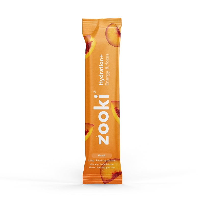 Hydrate+ Energy & Focus, Peach Flavour 1 Sachet