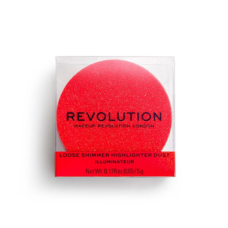 Revolution Precious Stone Loose Shimmer Highlighter Dust Ruby Crush