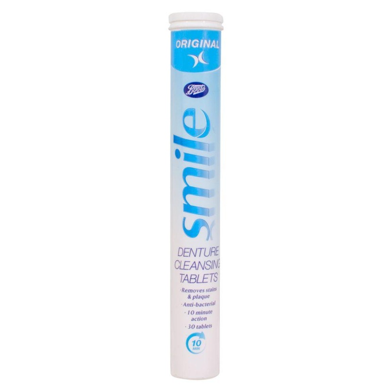 Smile Denture Cleansing Tablets Original 30 Tablets
