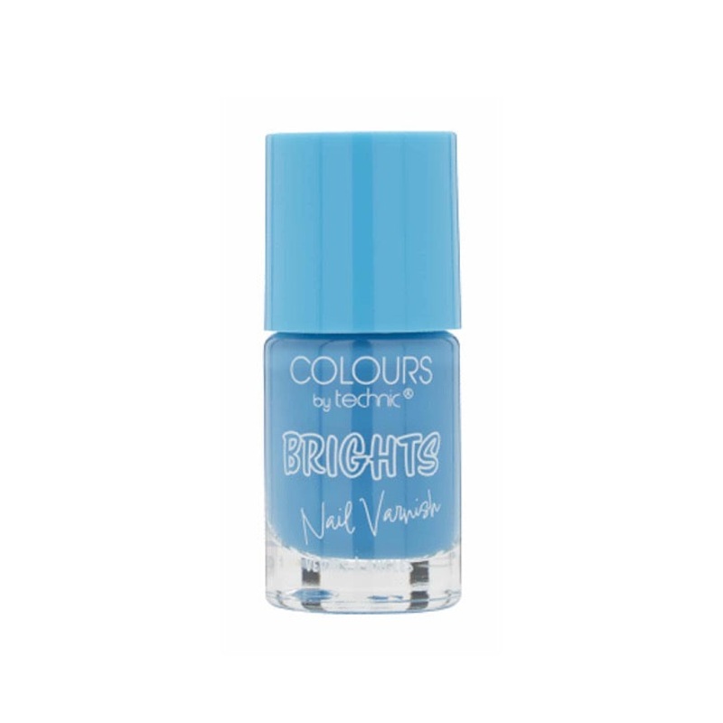 Technic Colours Brights Nail Polish Bright Blue