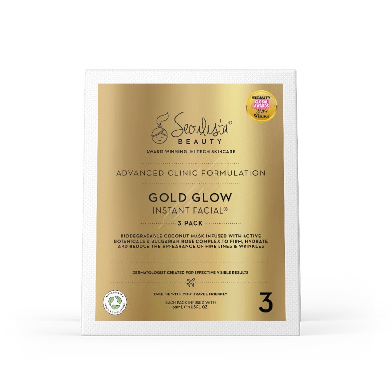 Advanced Clinic Gold Glow Instant Facial 3 sachets