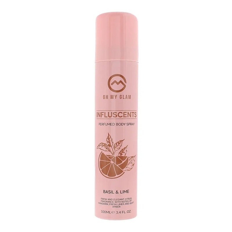 Oh My Glam Influscent Basil  Lime Body Spray 100ml