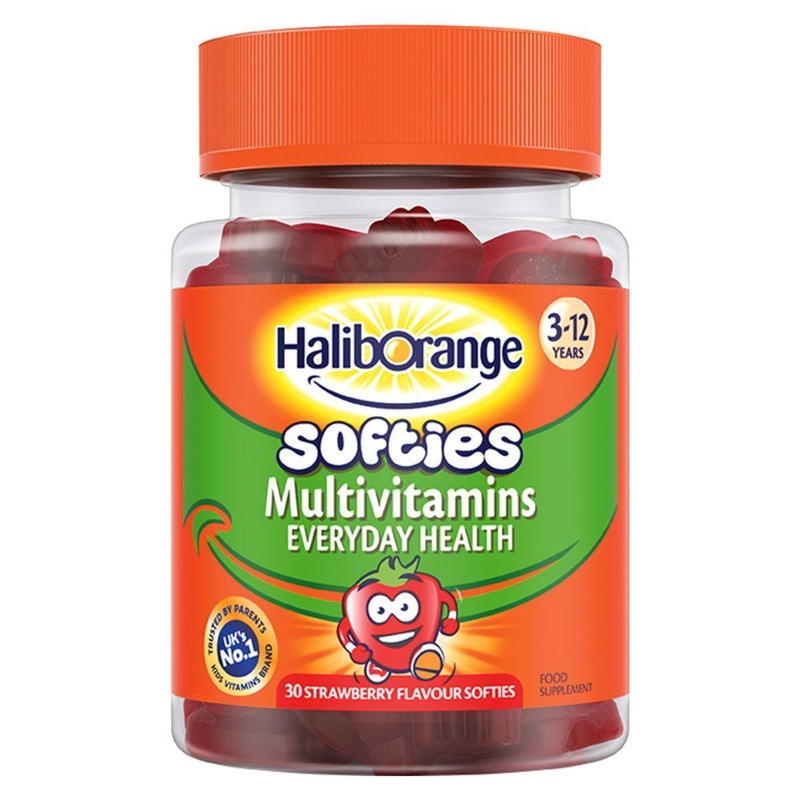 3-12 Years Multivitamins Everyday Health – 30 Strawberry Flavour Softies