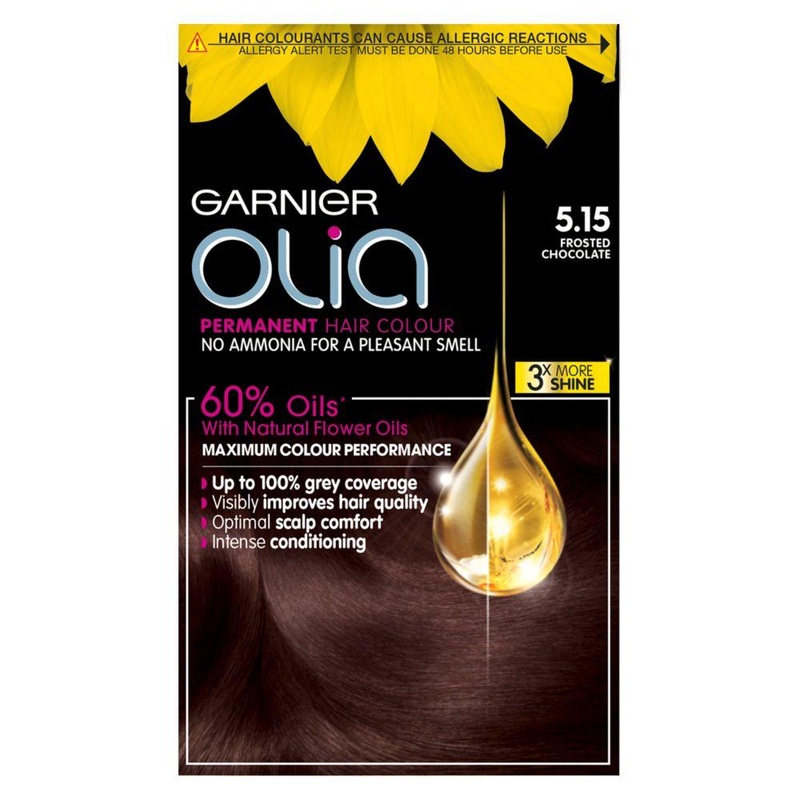 Olia 5.15 Frosted Chocolate Brown No Ammonia Permanent Hair Dye
