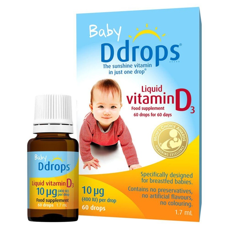 Liquid Vitamin D3 10 g 60 Drops 1.7Ml
