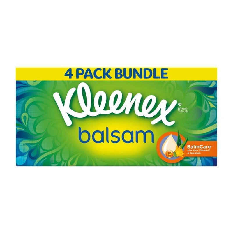 Balsam Tissues 4 Box Bundle – 256 Tissues