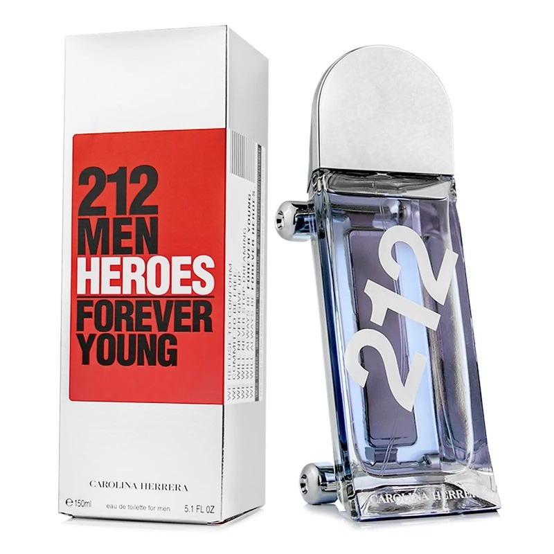 Carolina Herrera 212 Heroes for Men Eau de Toilette Spray 150ml