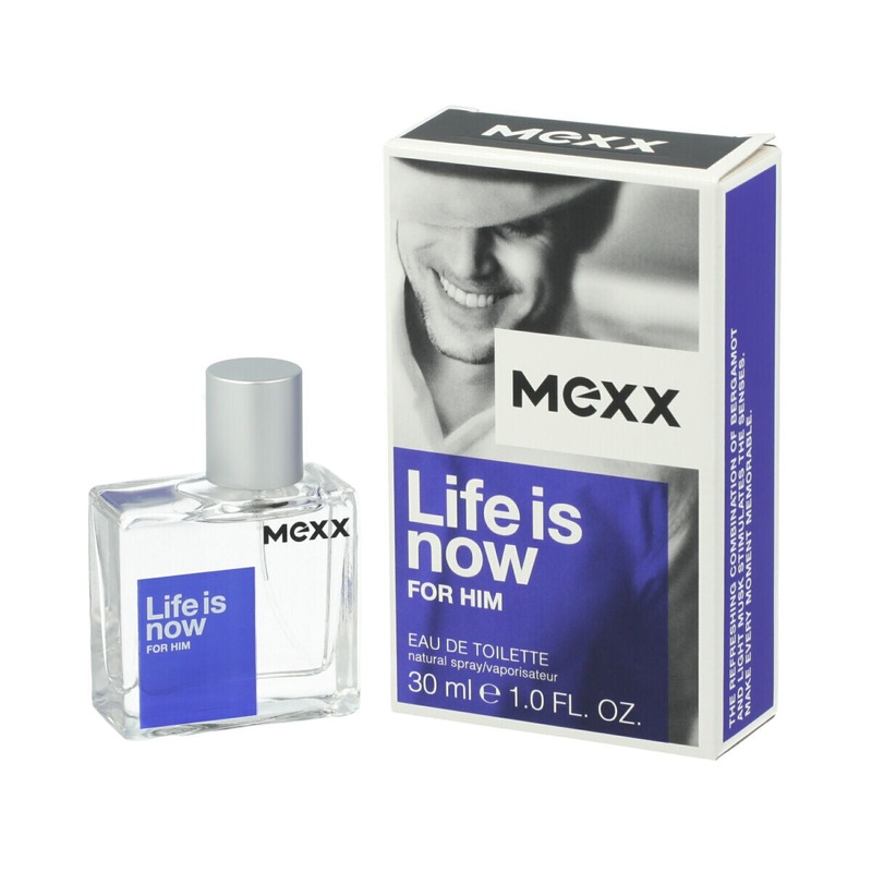 Men’s Perfume Mexx Life is Now for Him EDT 30 ml