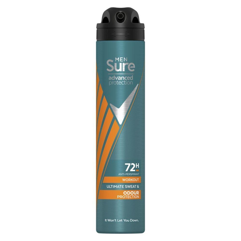 For Men Advanced Protection Anti-Perspirant Deodorant Workout Aerosol 200Ml
