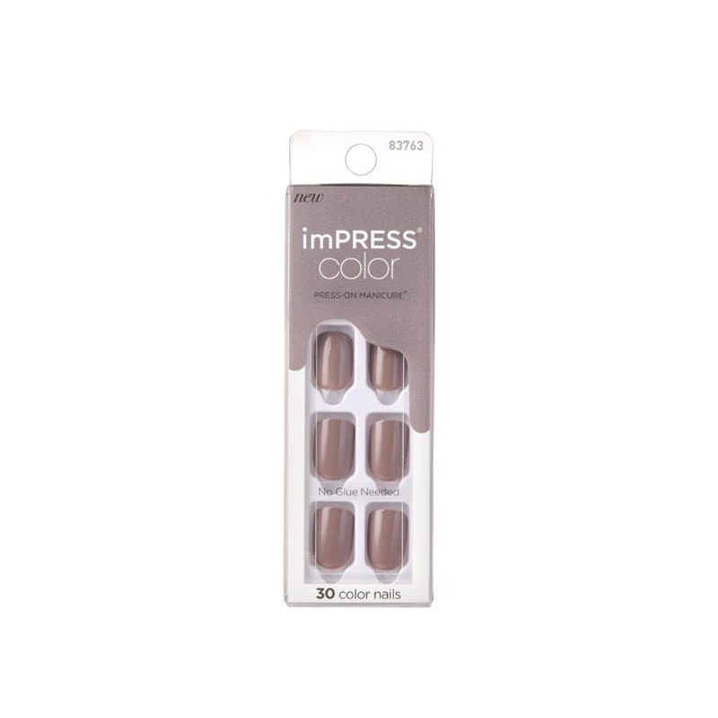 Kiss Impress Color Nails Taupe Prize