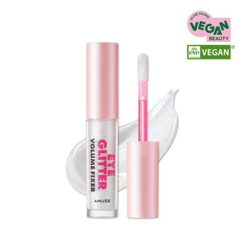 [Deal] AMUSE Eye Glitter Volume Fixer 2.9g #01 Glass
