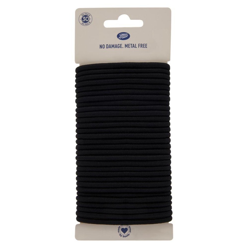 Standard Ponybands Black 30S