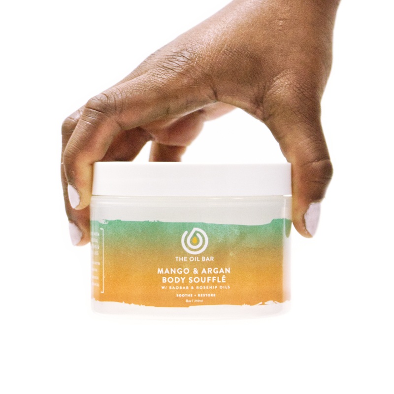 Bamboo & Green Tea Mango & Argan Body Souffle 8oz