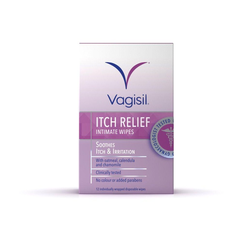 Itch Relief Intimate Wipes – 12 Pack