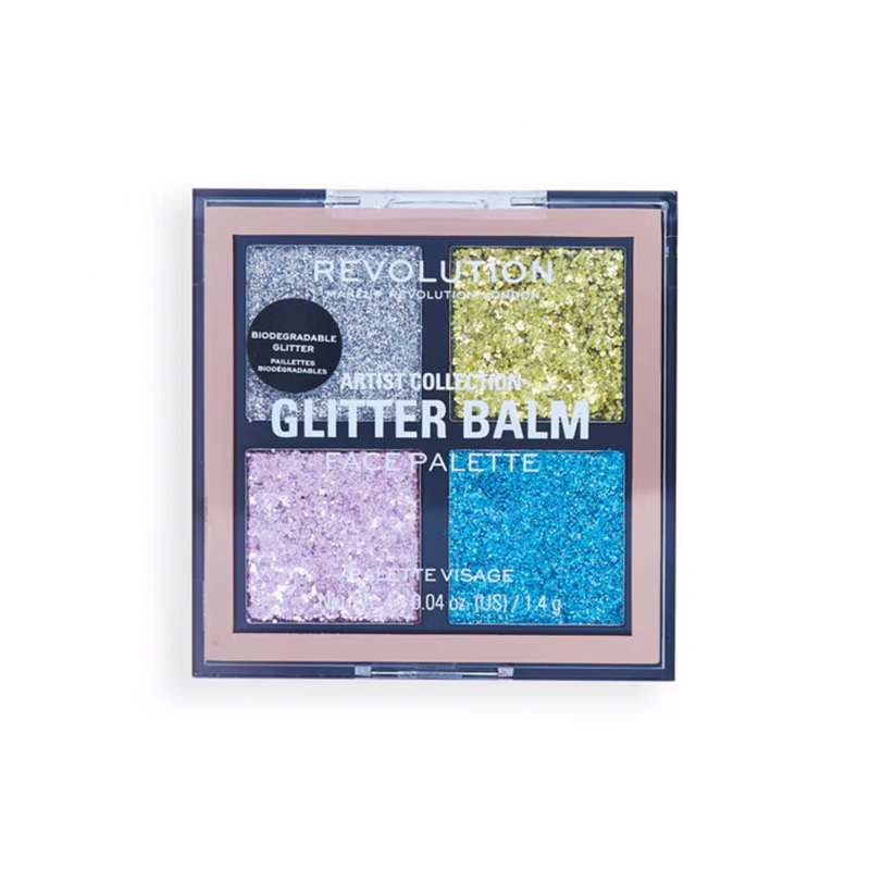 Revolution Artist Collection Glitter Balm Face Palette