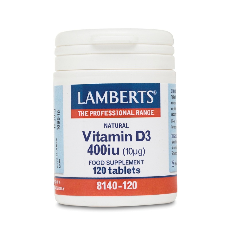 Vitamin D3 400 I.U. (10g) 120 tablets