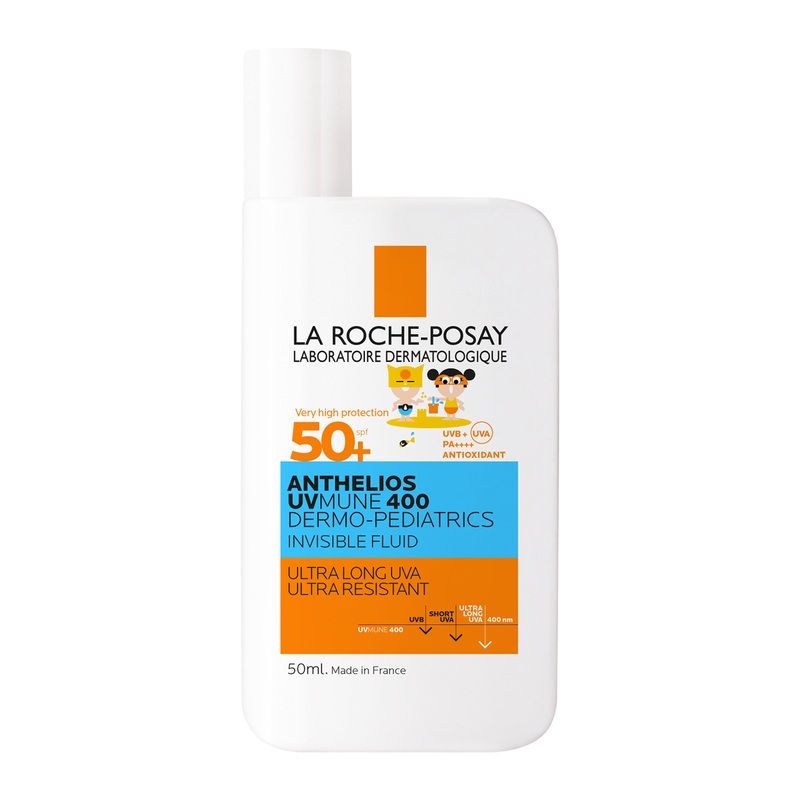 Anthelios UVmune 400 Dermo-Pediatrics Ultra Light Invisible Fluid SPF-50+ 50ml