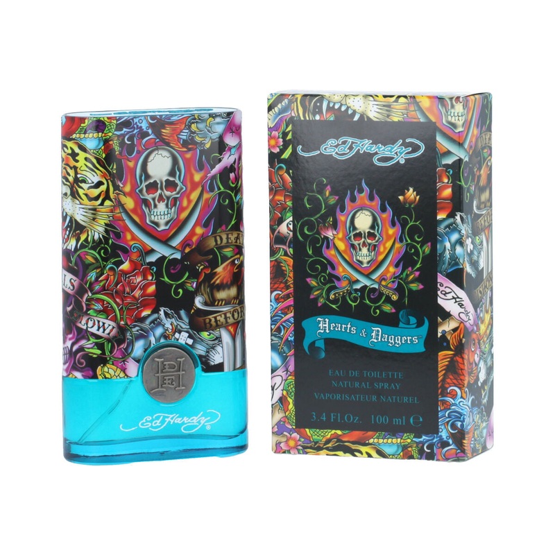 Men’s Perfume Christian Audigier Ed Hardy Hearts & Daggers for Him EDT 100 ml