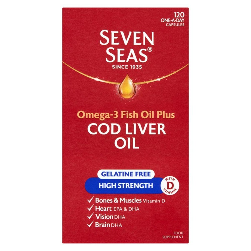 Simply Timeless Gelatine Free High Strength Cod Liver Oil – 120 Capsules
