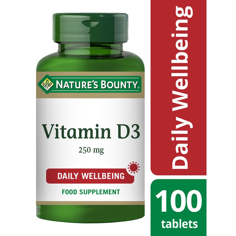 Vitamin D3 25 g (1000 IU) Tablets 100 tablets