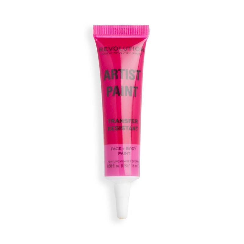Revolution Artist Paint Transfer Resistant Face & Body Paint Pink