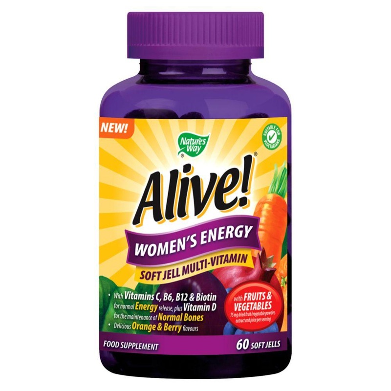 Way Alive! Women’S Energy – 60 Soft Jells