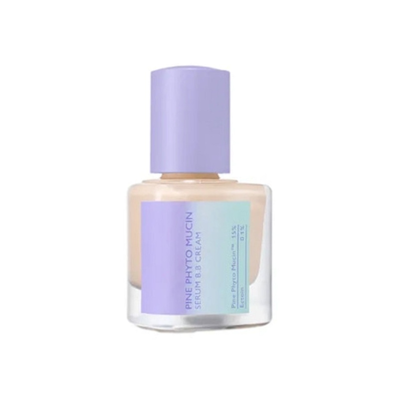 MISSHA Layering Fit Pine Phyto Mucin Serum B.B Cream 30ml 2 Colors Cocoon