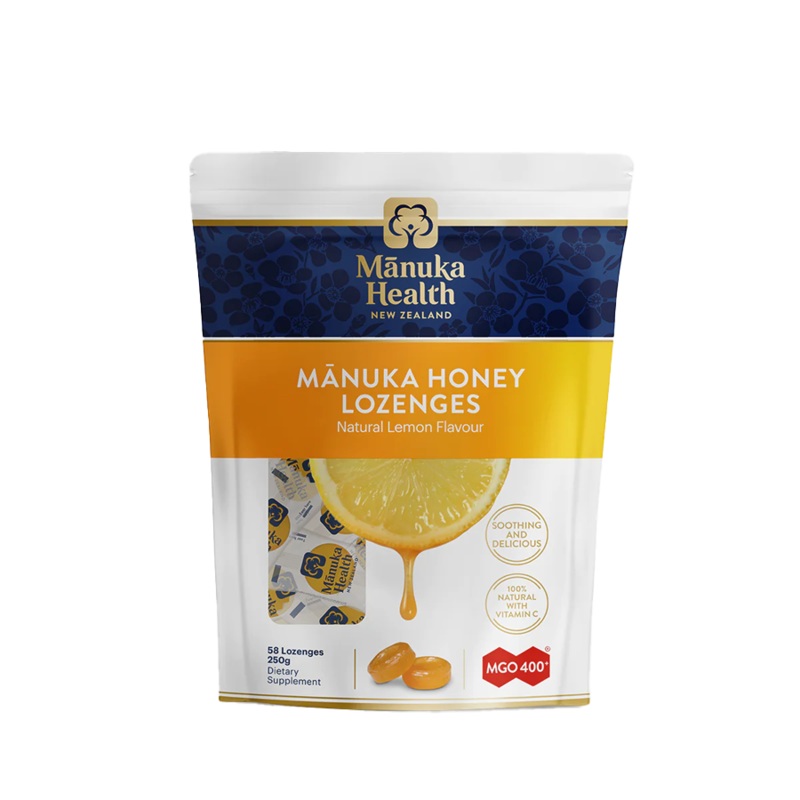 Mnuka Honey & Lemon Lozenges 250g