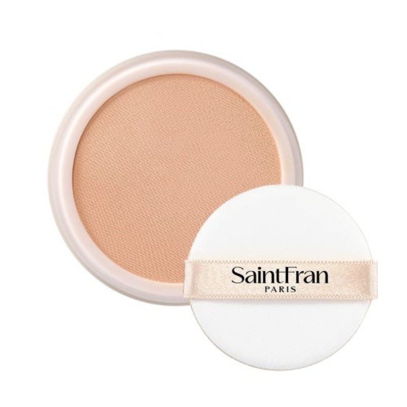 SaintFran W Skin Treatment Cushion Pact Refill SPF50+ PA++++ 12g #Peach