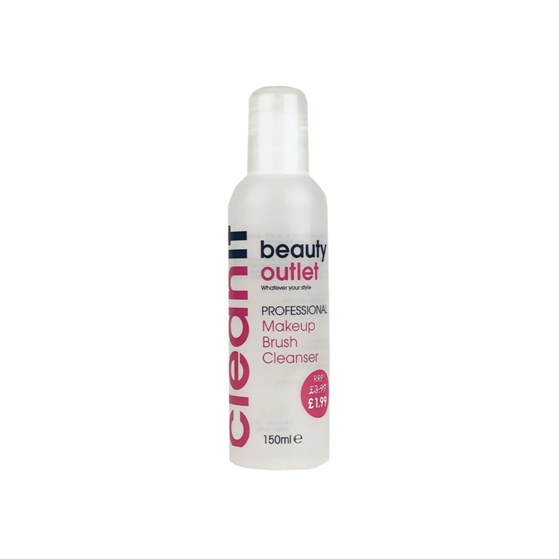 Beauty Outlet Clean It Professional Makeup Brush Cleanser 150ml