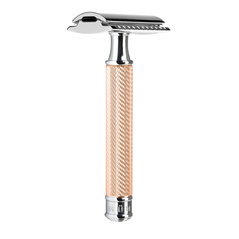 Traditional Safety Razor (Closed Comb) Rose Gold