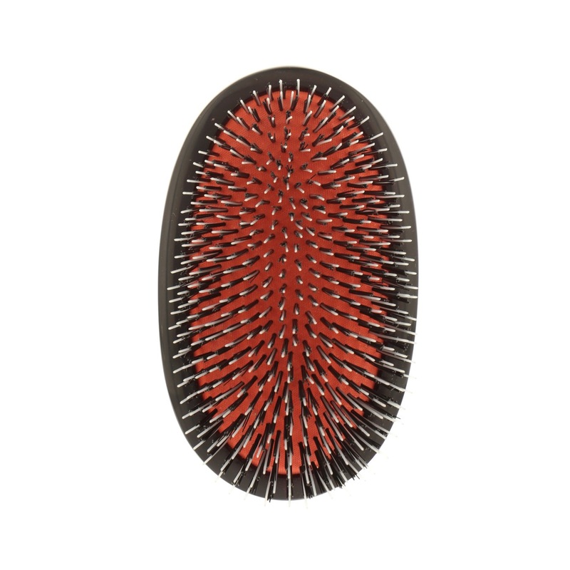Large Military “Popular” Nylon & Bristle Hairbrush BN1M