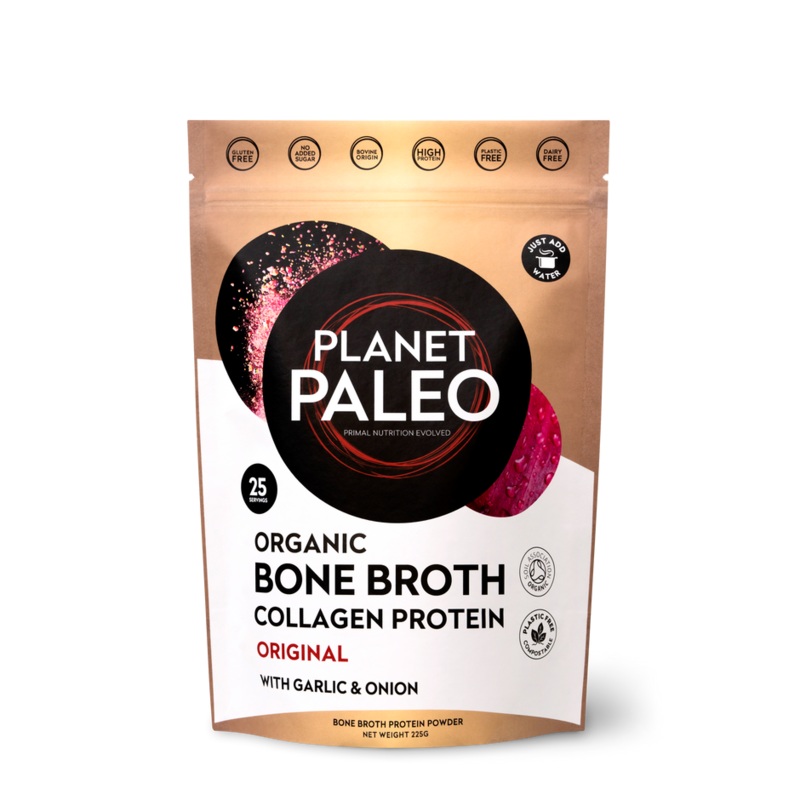 Organic Bone Broth Collagen Protein – Original 225g