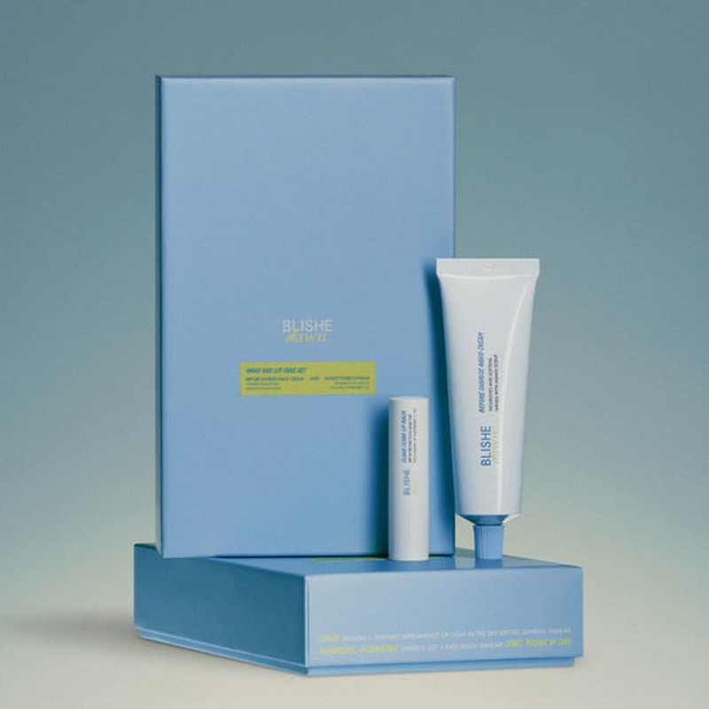 [Gift Packaging] Blishedawn Before Sunrise Hand Cream & Lip Balm Set Before Sunrise Hand Cream & Sunset Tinted Lip Balm Set