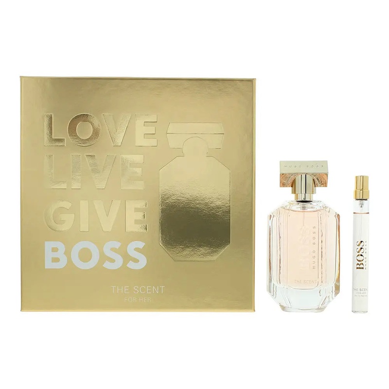 Hugo Boss The Scent For Her 2 Piece Gift Set: Eau de Parfum 100ml – Eau de Parfu