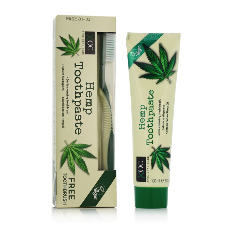 Oral Hygiene Set Xpel Hemp 2 Pieces